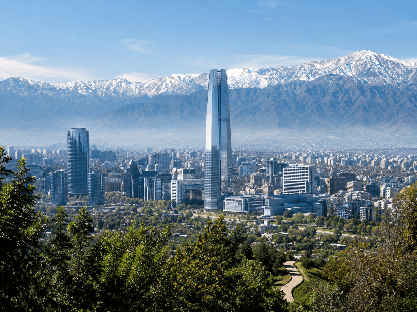 Sky Costanera y miradores de Santiago