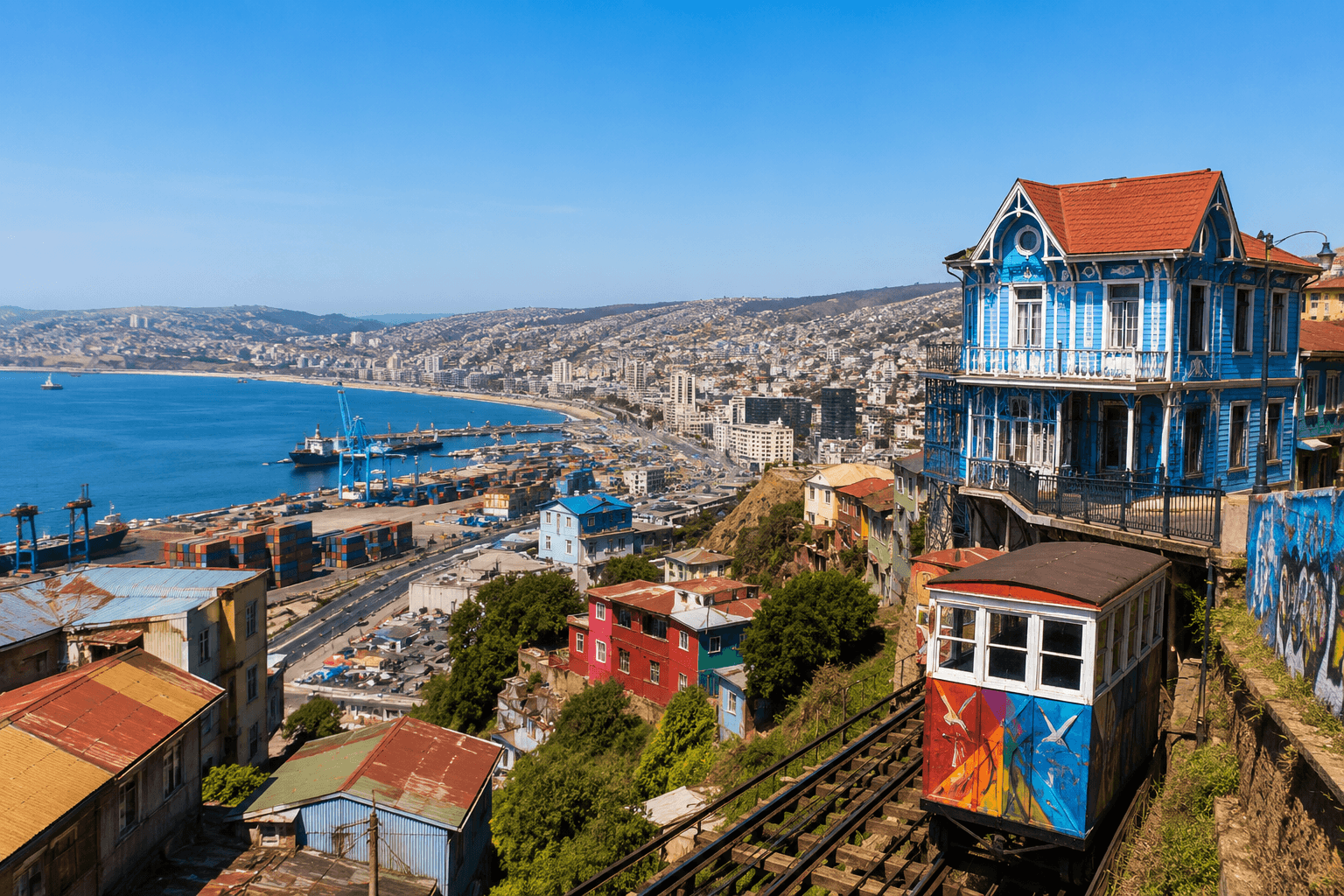Valparaíso y Viña del Mar